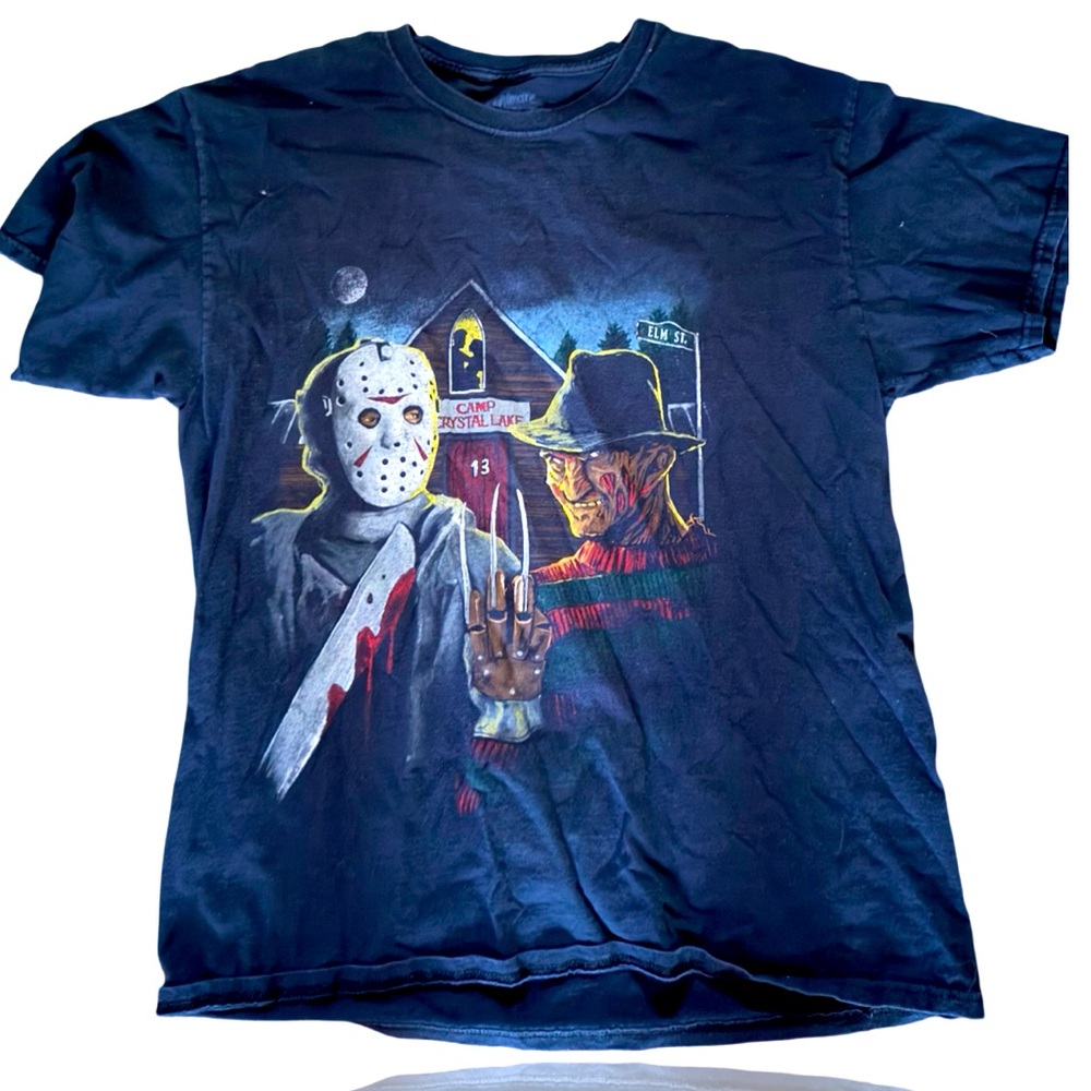 Freddy vs. Jason Official Horror T-Shirt: Adult Large: Horror Movie3 GUC